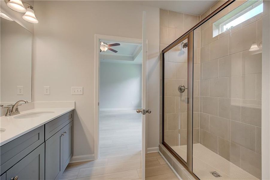 Furnished interior view inside a new home in Daybreak, Newnan (Image 5).