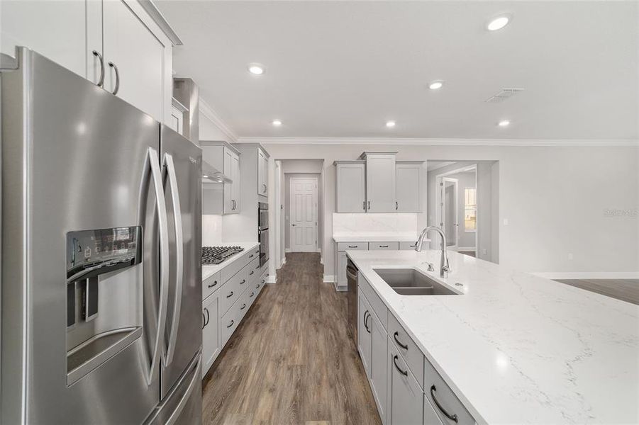 Furnished interior view inside a new home in , Ocala (Image 8). Furnished interior view inside a new home in , Ocala (Image 8).