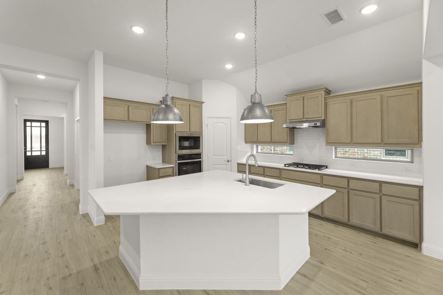 Furnished interior view inside a new home in Clearview Ranch, Royse City (Image 4).