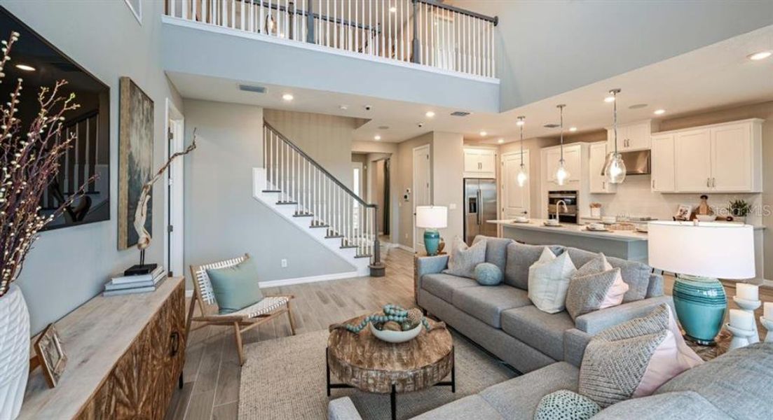 Furnished interior view inside a new home in Palms at Coasterra, Palmetto (Image 14).
