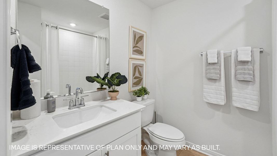 Furnished interior view inside a new home in Briarwood, Elgin (Image 10).