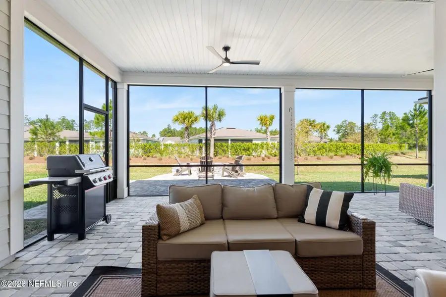 Exterior details and patio area of a home in RiverTown, St. Johns (Image 3).