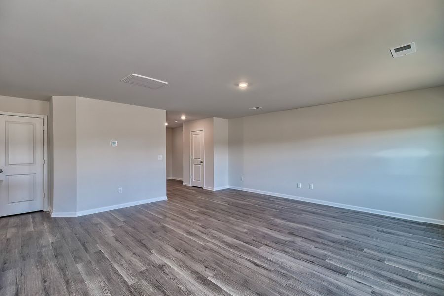 Representative unfurnished interior of a home built from the Cypress by McGuinn Homes in Hidden Hills, Laurens (Image 9). Representative unfurnished interior of a home built from the Cypress by McGuinn Homes in Hidden Hills, Laurens (Image 9).