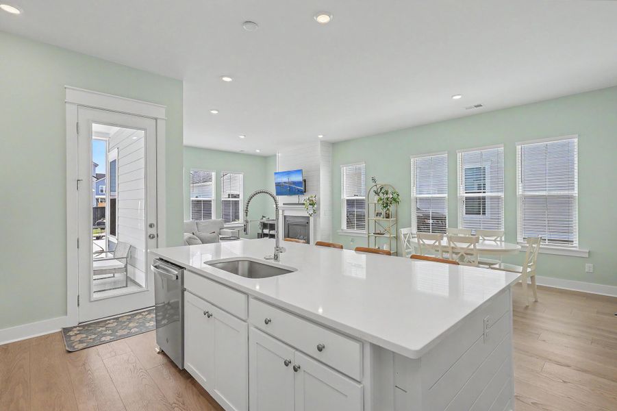 Furnished interior view inside a new home in Carnes Crossroads, Summerville (Image 37).