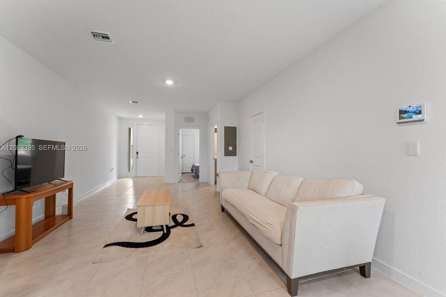 Furnished interior view inside a new home in , Pompano Beach (Image 12). Furnished interior view inside a new home in , Pompano Beach (Image 12).