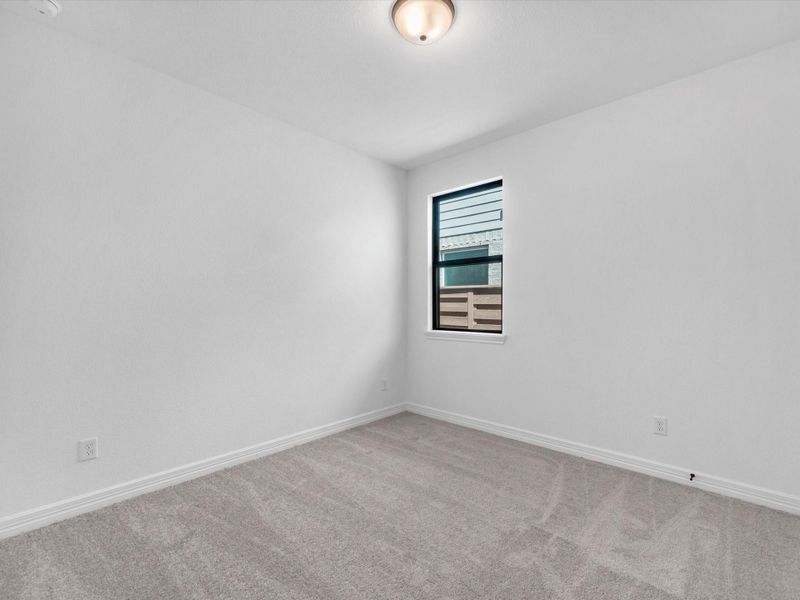 Spacious, unfurnished interior of a new home in Austin Point, Richmond (Image 24).