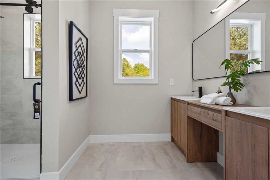 Furnished interior view inside a new home in , Athens (Image 11).