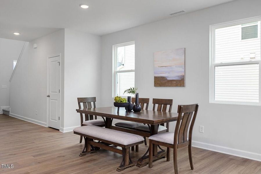 Furnished interior view inside a new home in Gregory Village, Lillington (Image 38). Furnished interior view inside a new home in Gregory Village, Lillington (Image 38).