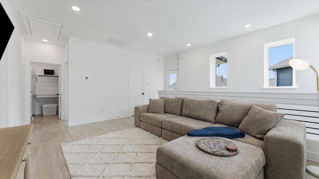 Furnished interior view inside a new home in Balmoral, Humble (Image 31).