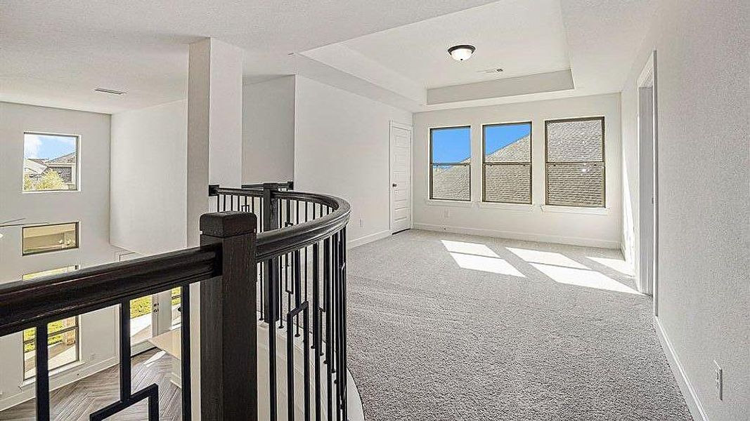 Spacious, unfurnished interior of a new home in The Trails, New Caney (Image 20).