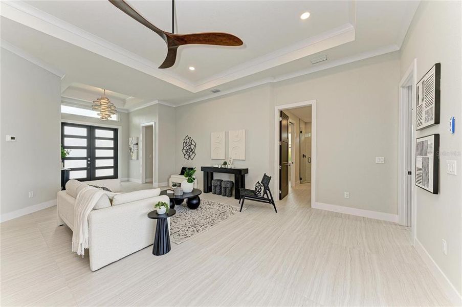 Furnished interior view inside a new home in , Punta Gorda (Image 46). Furnished interior view inside a new home in , Punta Gorda (Image 46).