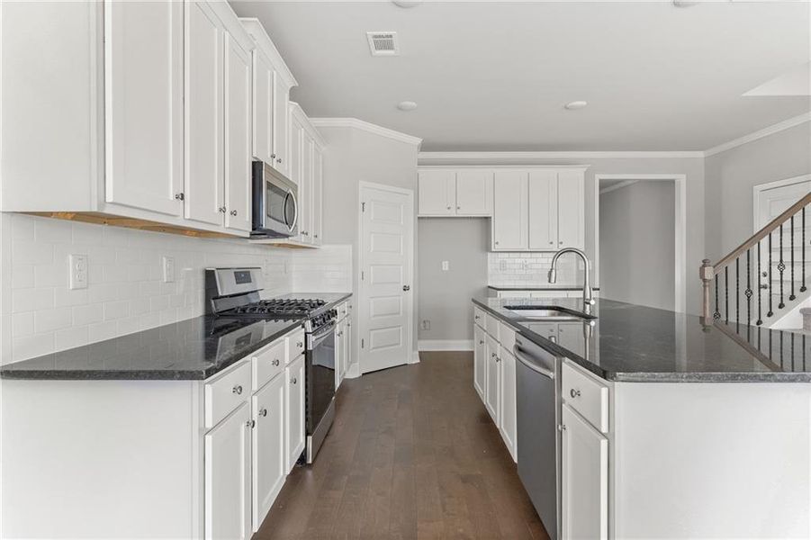 Furnished interior view inside a new home in Paces Estates, Lithia Springs (Image 4).
