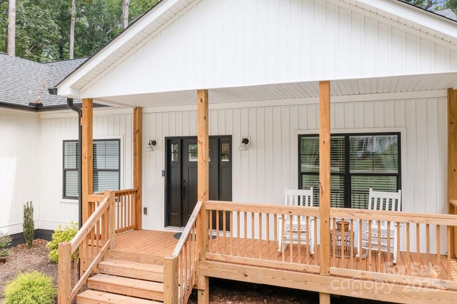 Front exterior of a new home in , Statesville, NC, highlighting curb appeal (Image 20).