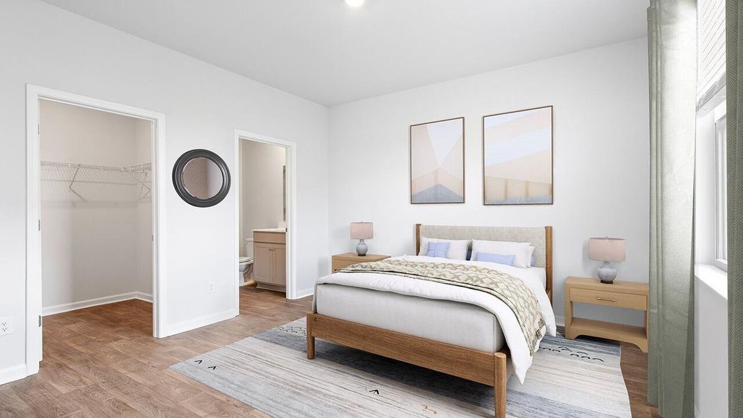 Furnished interior view inside a new home in Evergreen, Holly Hill (Image 5).