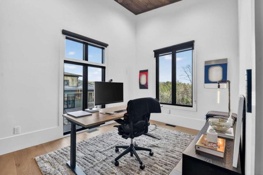 Furnished interior view inside a new home in , Mineral Bluff (Image 55).