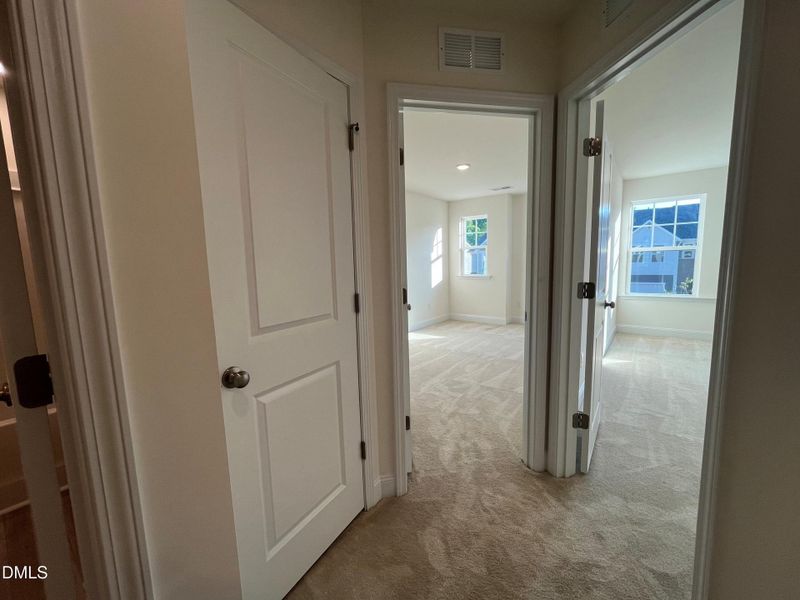 Entrance to secondary bedrooms