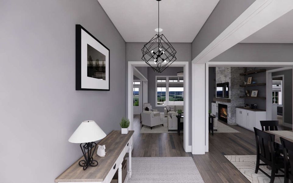 Representative furnished interior of a home built from the Milton by Zeal Home Builders in Patti Lynn Hills, Paradise (Image 30).