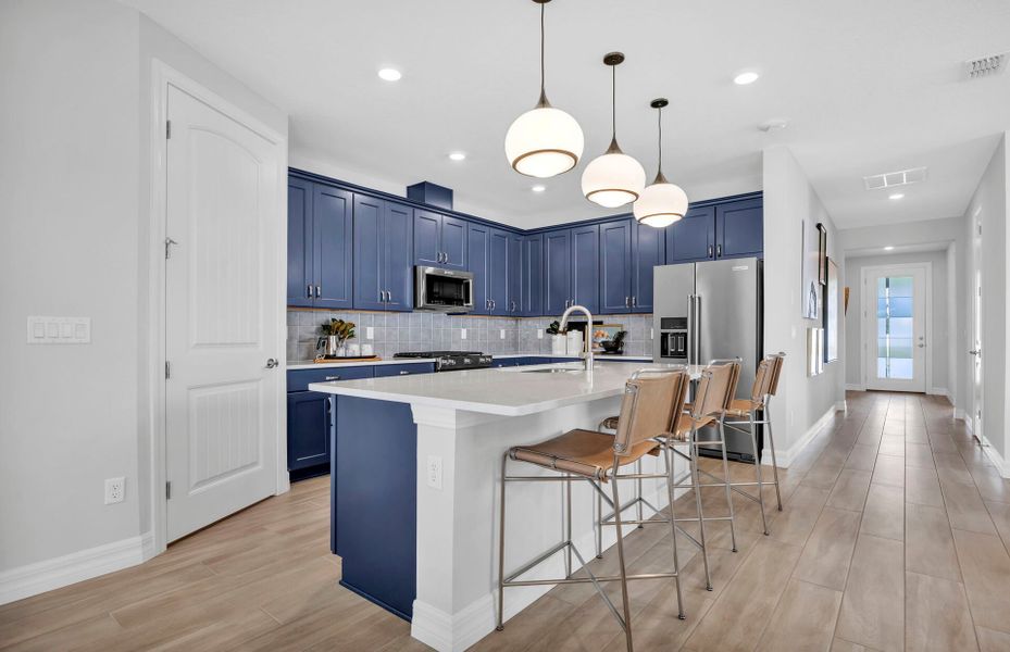 Furnished interior view inside a new home in Double Branch, Middleburg (Image 4).