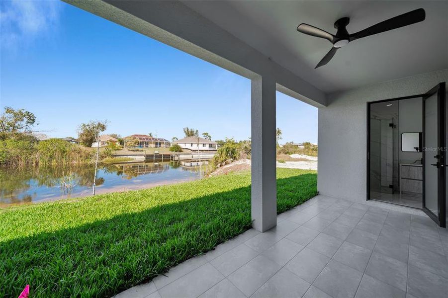 Exterior details and patio area of a home in , Cape Coral (Image 32). Exterior details and patio area of a home in , Cape Coral (Image 32).