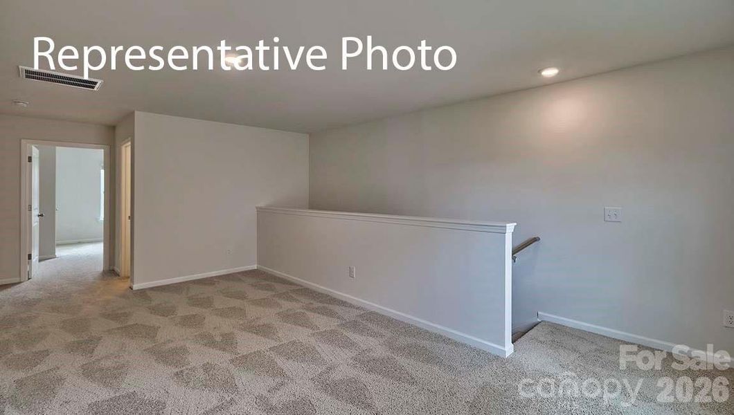 Spacious, unfurnished interior of a new home in Secrest Commons, Monroe (Image 14).