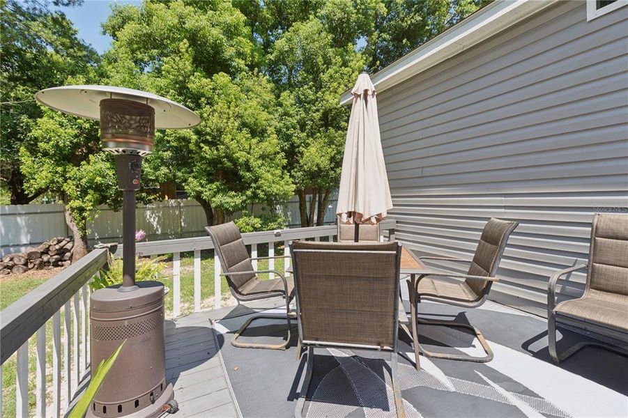 Exterior details and patio area of a home in , Spring Hill (Image 39).