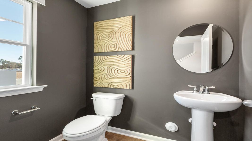 Furnished interior view inside a new home in McKenzie Gardens, Brunswick (Image 18).