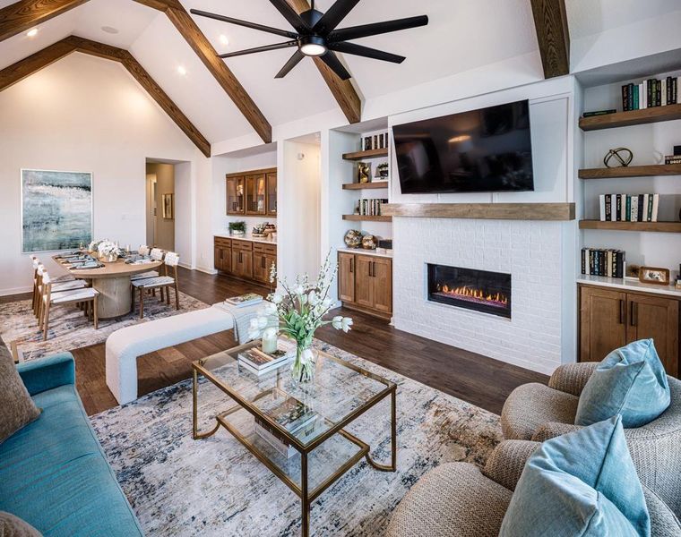 Furnished interior view inside a new home in Indigo, Richmond (Image 5).