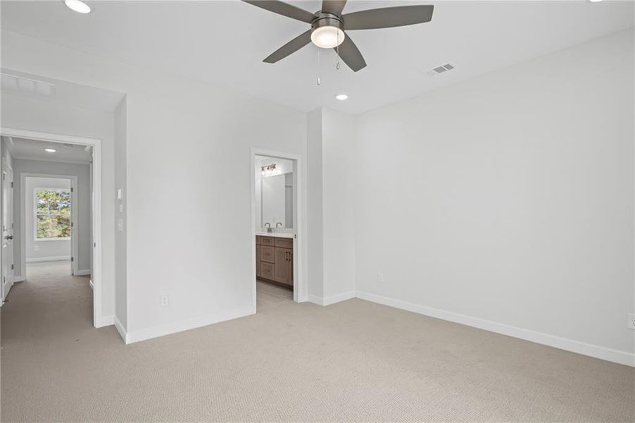 Spacious, unfurnished interior of a new home in The Village at River Green, Canton (Image 15).