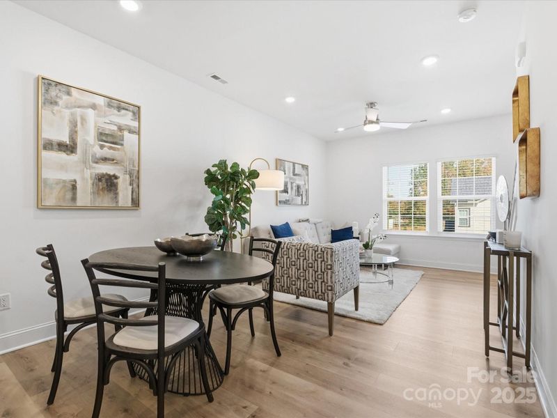 Furnished interior view inside a new home in Sycamore Trail, Matthews (Image 14).