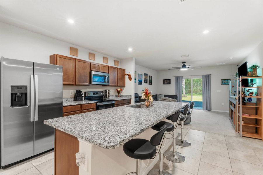 Furnished interior view inside a new home in , Fort Pierce (Image 19).