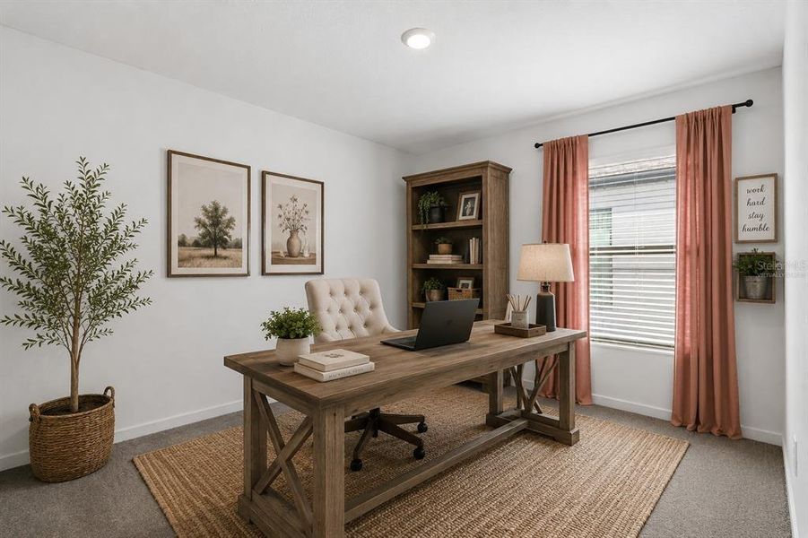Furnished interior view inside a new home in Spring Hill, Spring Hill (Image 4). Furnished interior view inside a new home in Spring Hill, Spring Hill (Image 4).