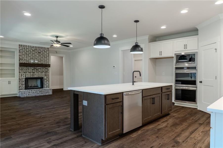 Furnished interior view inside a new home in Riverwalk, Monroe (Image 15).