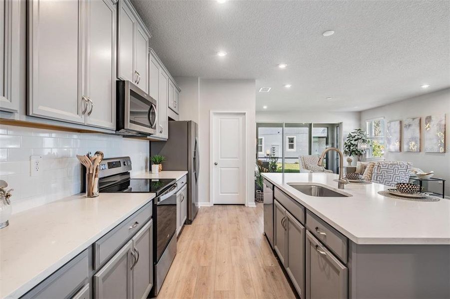Furnished interior view inside a new home in , Lutz (Image 6).