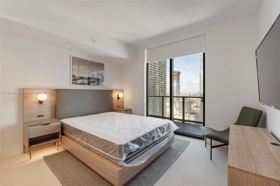 Furnished interior view inside a new home in , Miami (Image 23).