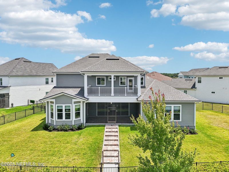 Front exterior of a new home in , St. Augustine, FL, highlighting curb appeal (Image 39).