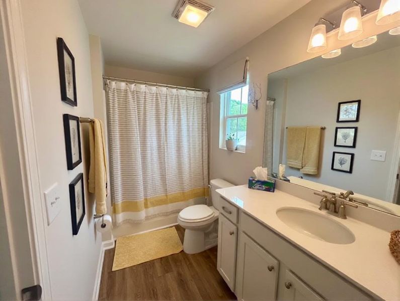 Furnished interior view inside a new home in , Okatie (Image 22).