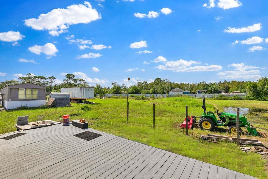 Main House Back Deck