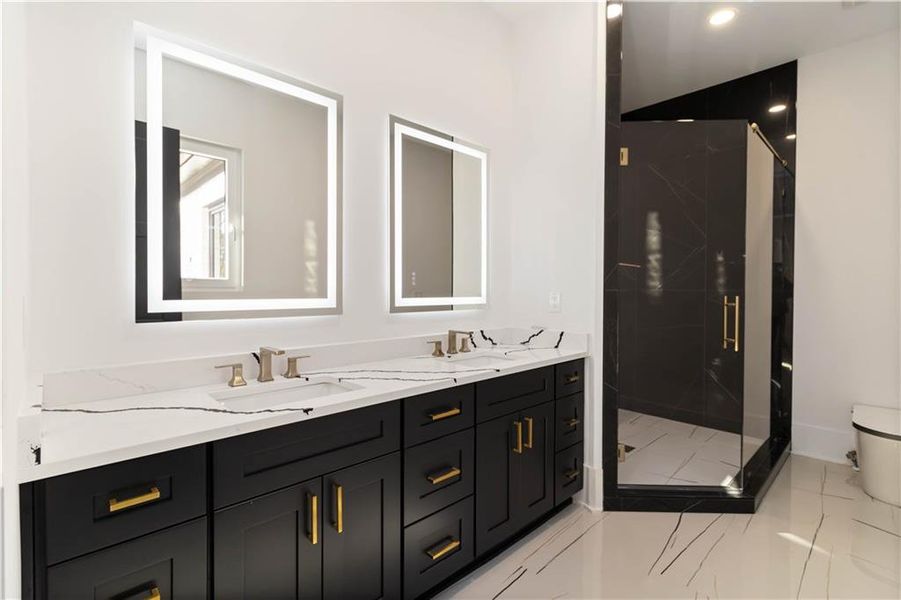 Furnished interior view inside a new home in , Lawrenceville (Image 7).