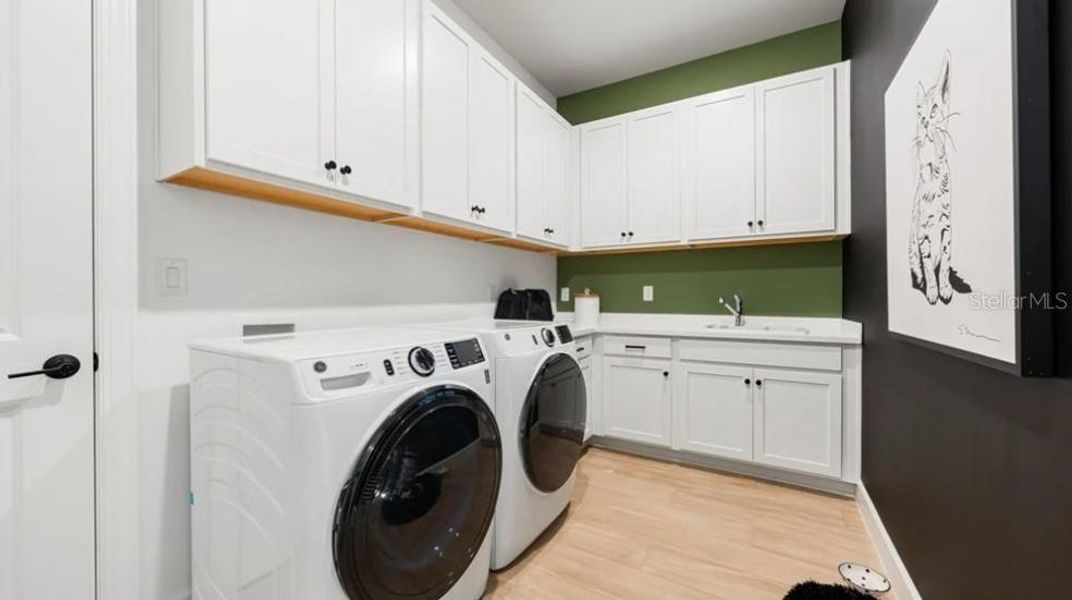 Furnished interior view inside a new home in Esplanade at Center Lake Ranch, St. Cloud (Image 19). Furnished interior view inside a new home in Esplanade at Center Lake Ranch, St. Cloud (Image 19).