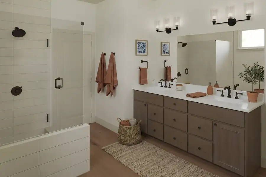 Furnished interior view inside a new home in Stonehaven, Winder (Image 37).