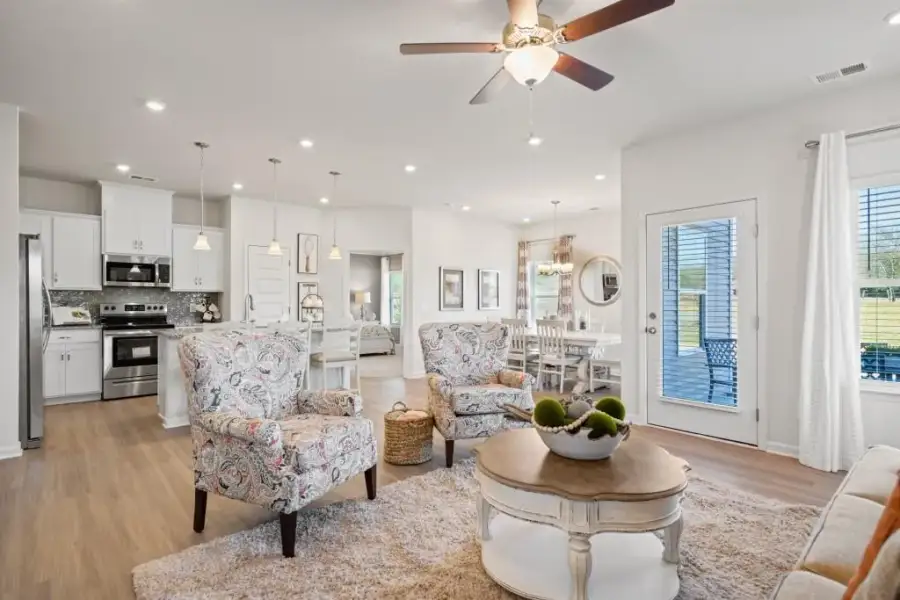 Furnished interior view inside a new home in Allen Manor, Hoschton (Image 13).