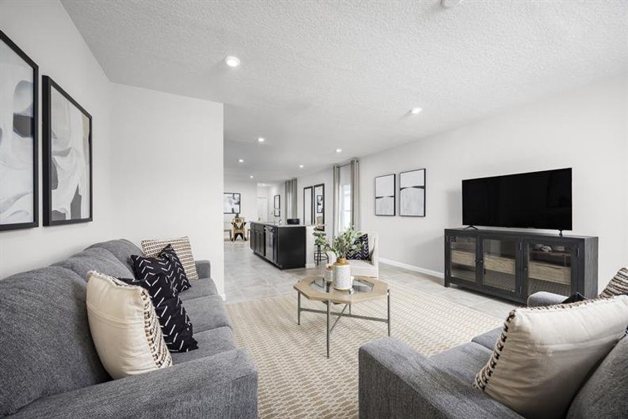 Representative furnished interior of a home built from the Coral by Ryan Homes in Touchstone, Lakeland (Image 8).
