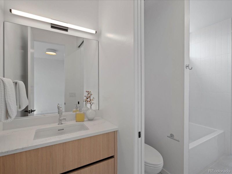 Furnished interior view inside a new home in , Denver (Image 3).