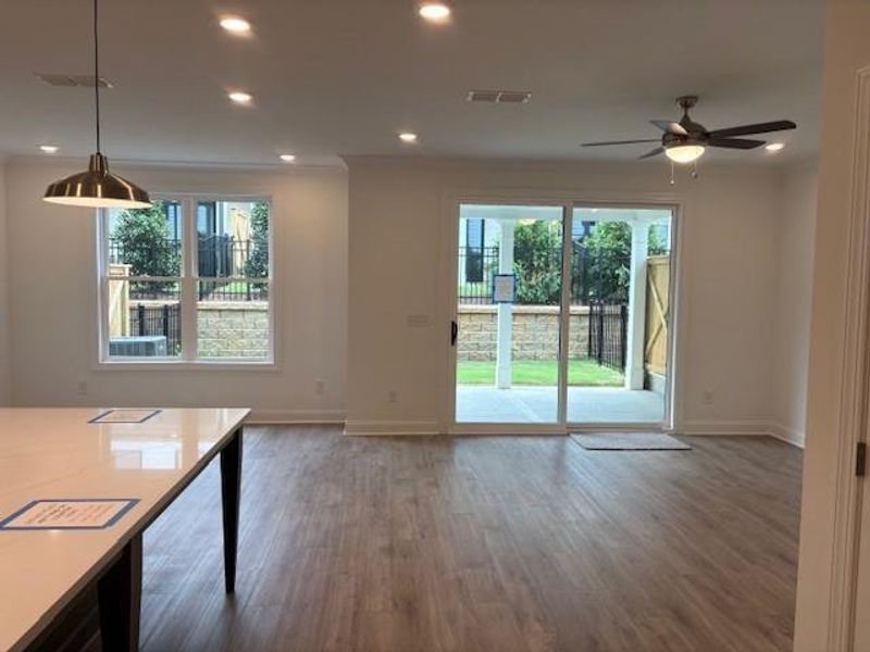 Spacious, unfurnished interior of a new home in Millcroft Townhomes, Buford (Image 19).