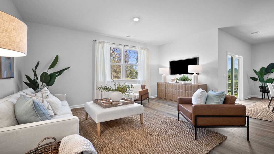Furnished interior view inside a new home in Fernhill Farms, Statesboro (Image 7).