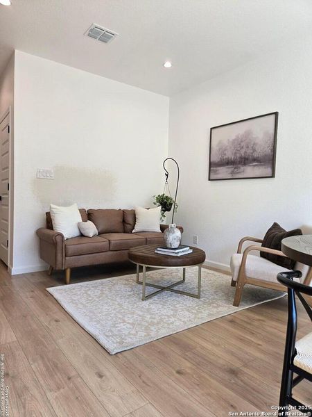 Furnished interior view inside a new home in , San Antonio (Image 15).