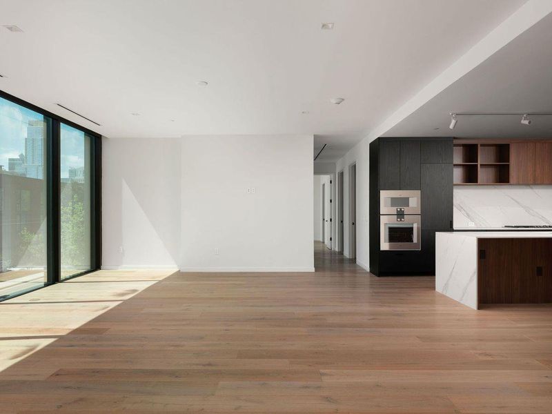 Spacious, unfurnished interior of a new home in The Colorfield, Austin (Image 23).