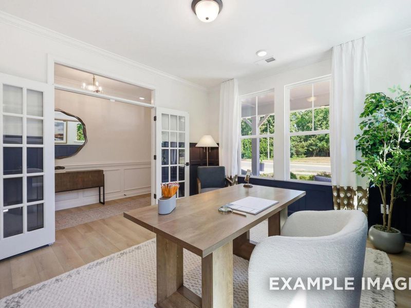 Furnished interior view inside a new home in Ashland, New Hill (Image 14).