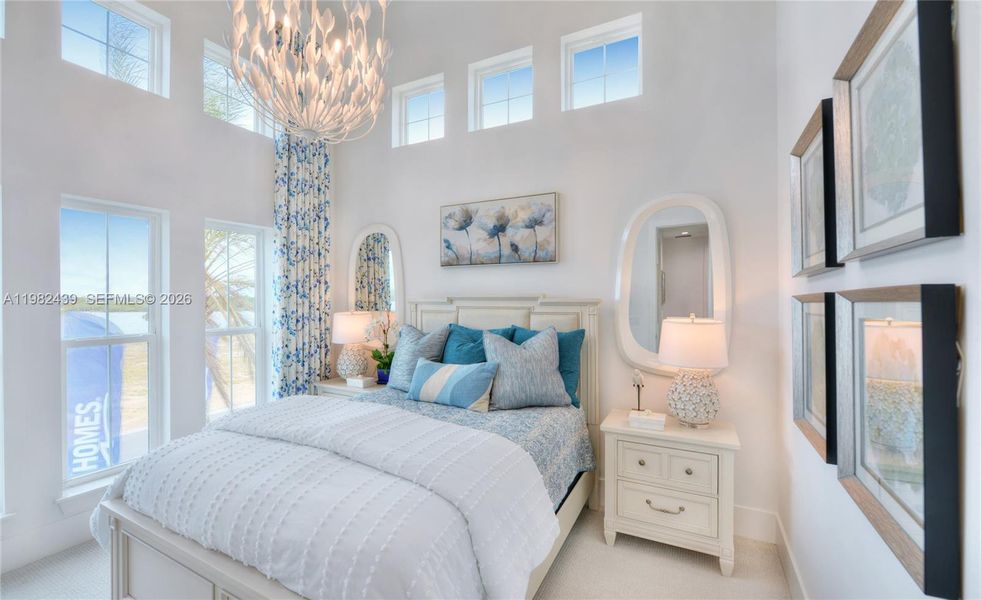 Furnished interior view inside a new home in Veranda Bay, Flagler Beach (Image 29).