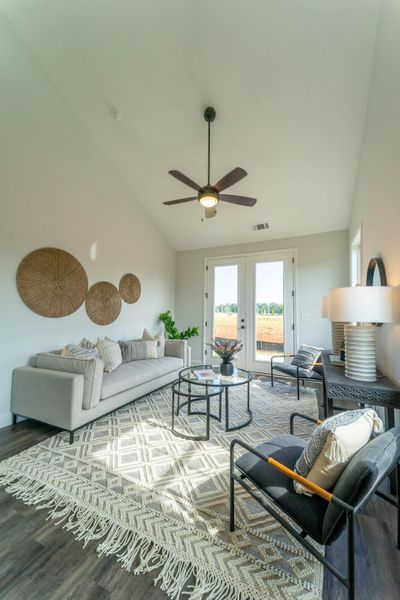 Furnished interior view inside a new home in Wildcat Chase, Summerville (Image 15).